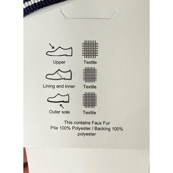 Joules Pink Golden Retriever Dog Embroidered Fur Lined Slipper Slippet pup S 5 6 - Picture 8 of 14